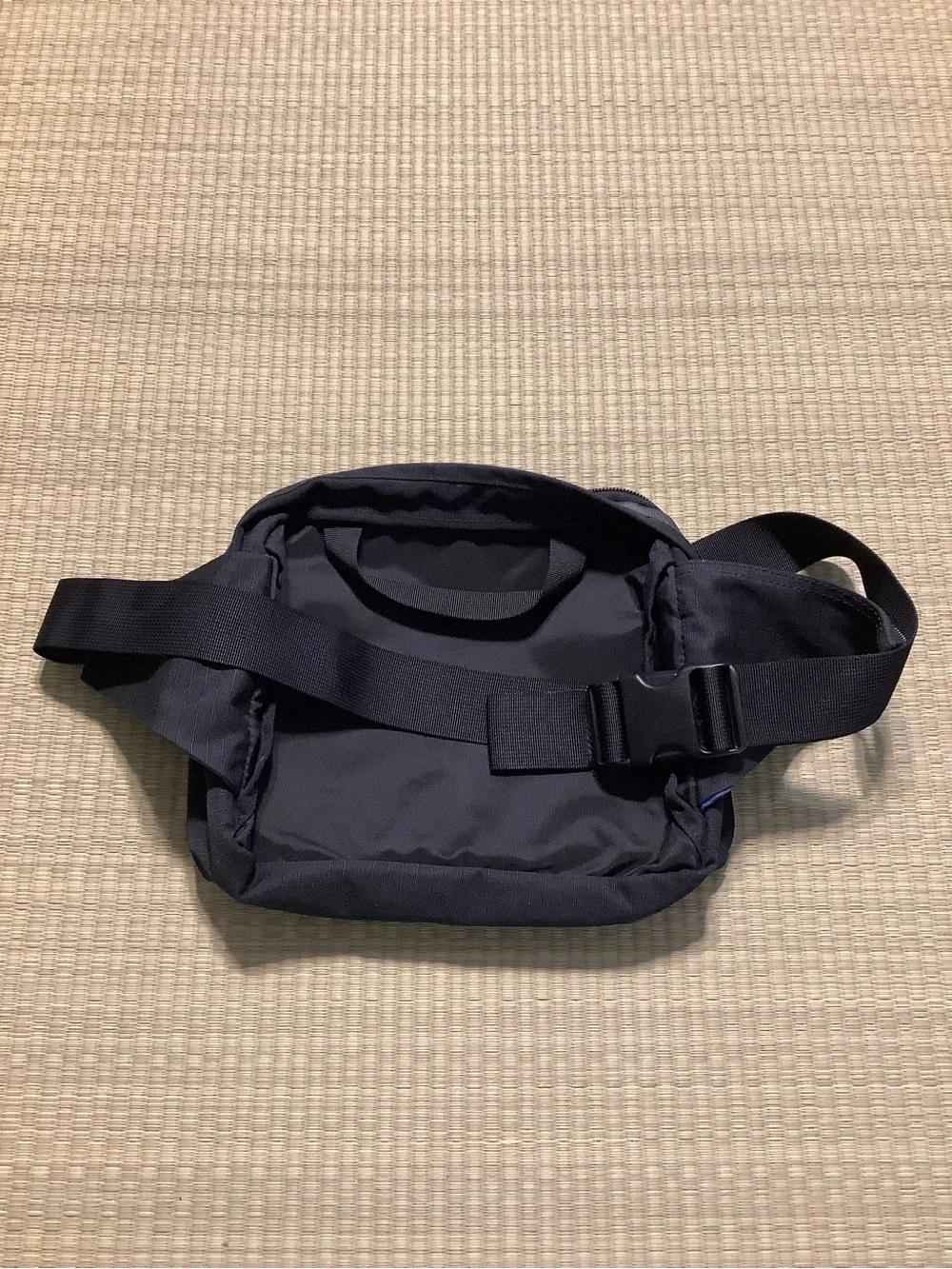 Vintage REI Co-op Fanny Pack Black Blue Utility Bag Travel Hiking